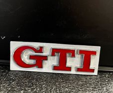 Vw Gti Volkswagen Boot Badge
