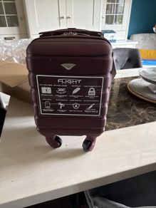 Low cost airlines Ryan air under the seat cabin bag