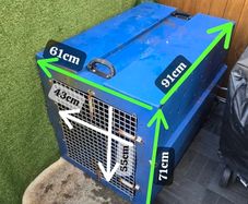 Airline approved kennel