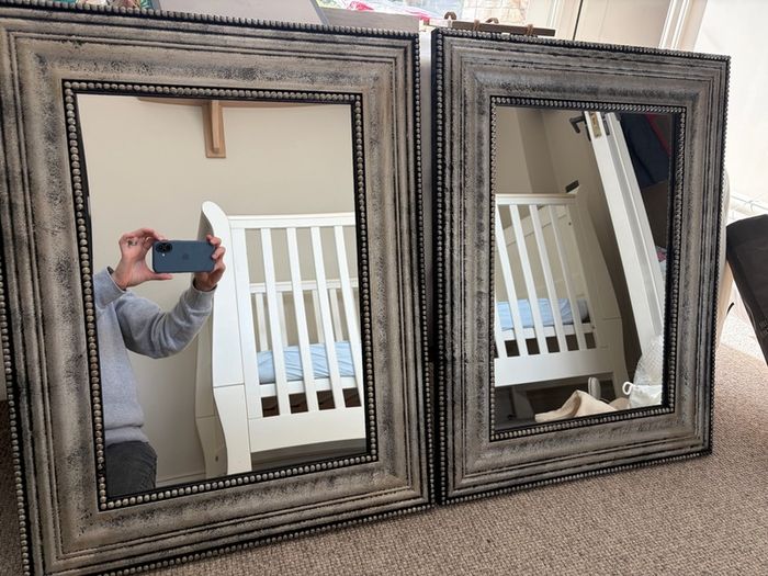 Two beautiful mirrors