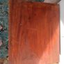 Vintage Early 1900s Dark Wood Hall Table Project Image 5
