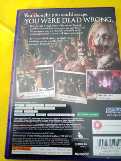 Rise of Nightmares Xbox 360 Games