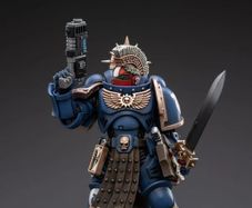 Warhammer 40k Joytoy 1/18 scale Ultramarines Veteran Sergeant Icastus Space Marine Action figure