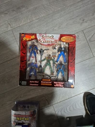 marvel comics hulk and spider and the scarecrow