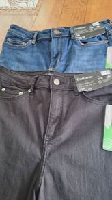 2 Pairs Tesco Contour Jeans BNWT