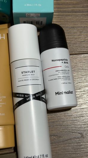 Mixture of skincare, body care new