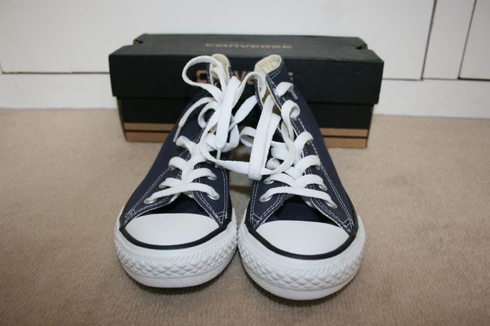 Converse Navy All Star High Top Trainers Brand New Never Used - Size U.K. 12.5
