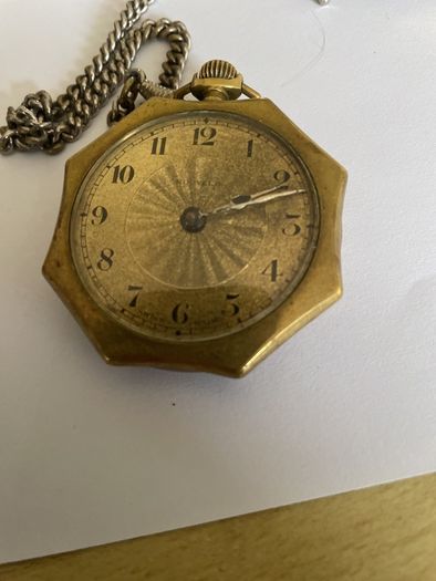 Miners watch with Case (Brass)