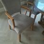 Beautiful solid oak table and six chairs perfect Image 4