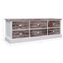 Hall Bench Brown 115x30x40 cm Wood Image 2
