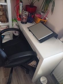 Office desk and chair