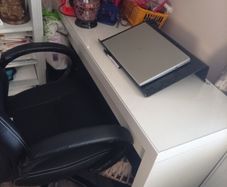 Office desk and chair