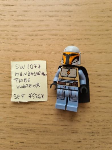 lego sw1077 mandalorian tribe warrior, set 75267