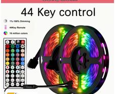 65ft/20M Smart LED Light Strip with RGB Remote Control - 44-Key Remote Flexible