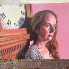 Acrylic painting free postage