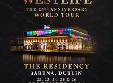 3 x Westlife tickets