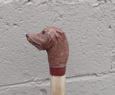 Lurcher walking stick