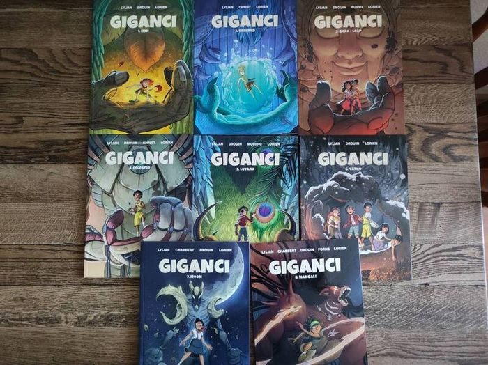8x Polish Children's Comic Books, Age 9+