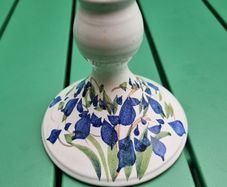Judy Greene Handpainted Candle Holder.