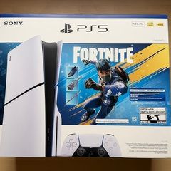 Console Sony PlayStation 5 - PS5 Slim Edition Standard - 1TB Fortnite Flowering Chaos