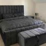 Double Bumber Bed Frame and Mattress Image 4