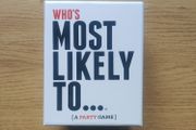 Who's Most Likely To Card Game
