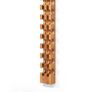 Wine Rack Oak Wood Image 2