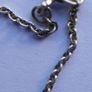 Vintage Sterling Silver925 Disc Charm Anklet Bracelet length 10" - 1,6g Image 6