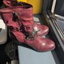Burgundy boots Image 3