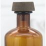 Vintage Amber Glass Decanter Glasses Set Image 10