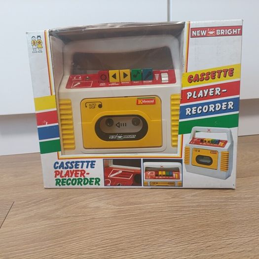 Vintage Rare 1992 Cassette Player Recorder
