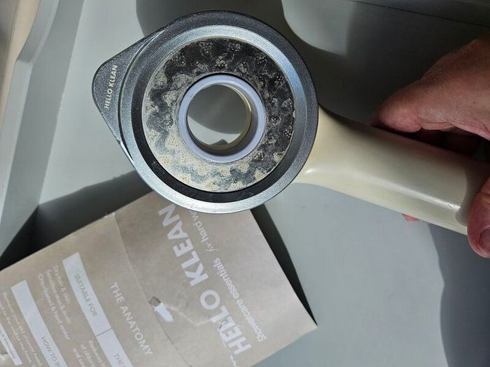 Hello Klean Shower Head (hard water)