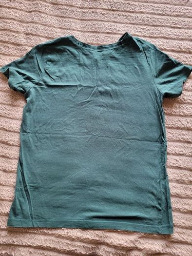 Sinsay Sleepwear Forest Green T-Shirt / Pyjama Top