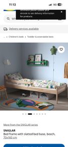 Bed single kids
