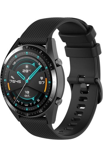 22mm Strap Compatible for Fossil Gen 5, Compatible for Samsung Galaxy Watch 3 45mm, Sports Silicone Replacement Wristband Compatible for Garmin Vivoactive 4