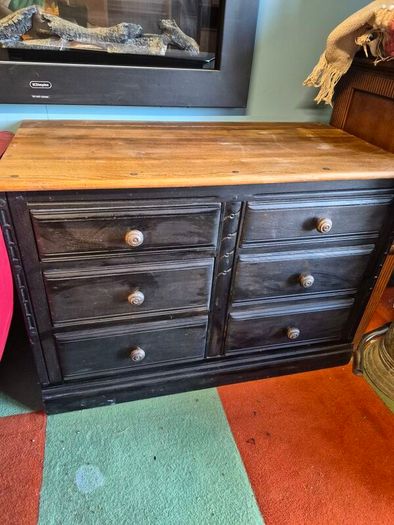 6 drawer french unit