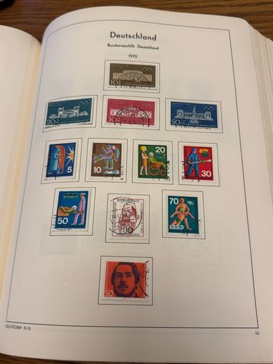 Stamp album GERMANY