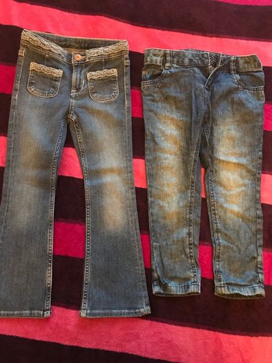 Lovely girls jeans for sale(H&M and Mothercare)