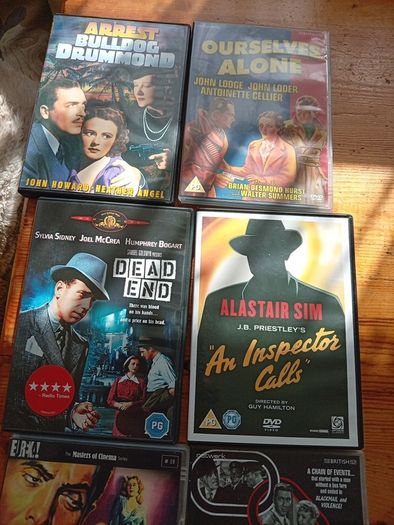Oldie Thriller films on dvd