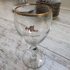 Tullamore Dew Irish coffee glass.