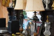 Large Vintage Table Lamps - Pair