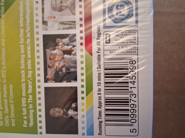 Reeling In The Decades. Brand New In Factory Plastic DVD Set. Collect In Dublin Or Receive Via Post.