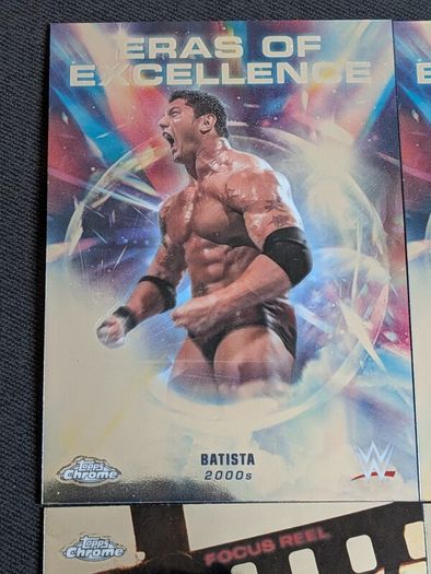 WWE Topps Chrome 2026 set of inserts