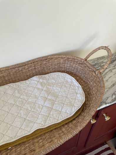 Oliella Nyla Changing Basket - Seagrass
