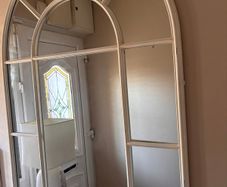Off white arch mirror