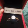 White Gold Diamond Ring Size N Image 7