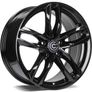 18" Audi RS6 Type black matt Alloy Wheels Audi Seat Skoda Vw5x112 Image 6