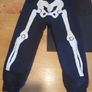 2-4 years Skeleton Tracksuit Halloween Image 4