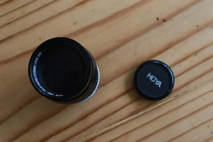 Hoya 135mm lens Canon FD Mount