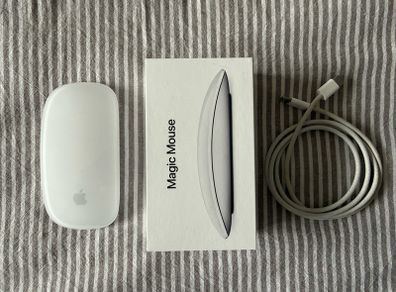 Apple Magic Mouse (USB-C), white multi-touch surface, like new